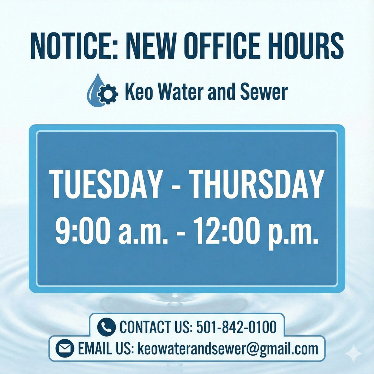 Keo Water and Sewer